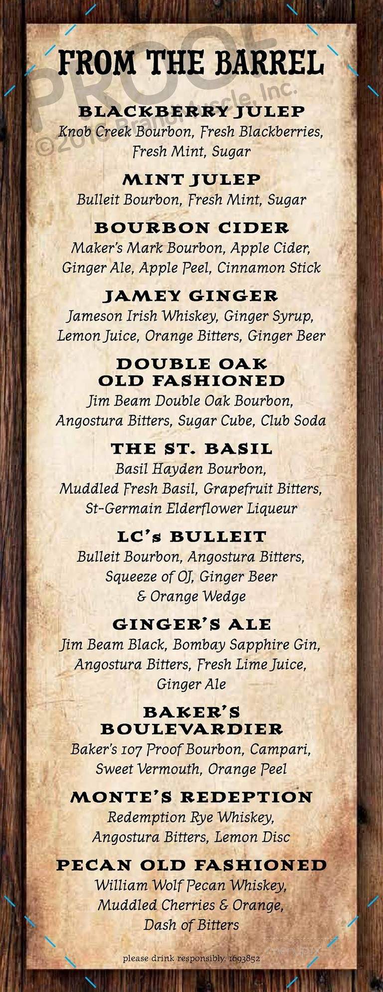 Craft & Barrel - Greenville, SC menu_pic