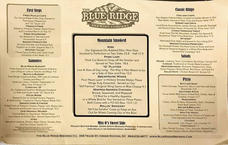 The Blue Ridge Brewing - Greer, SC