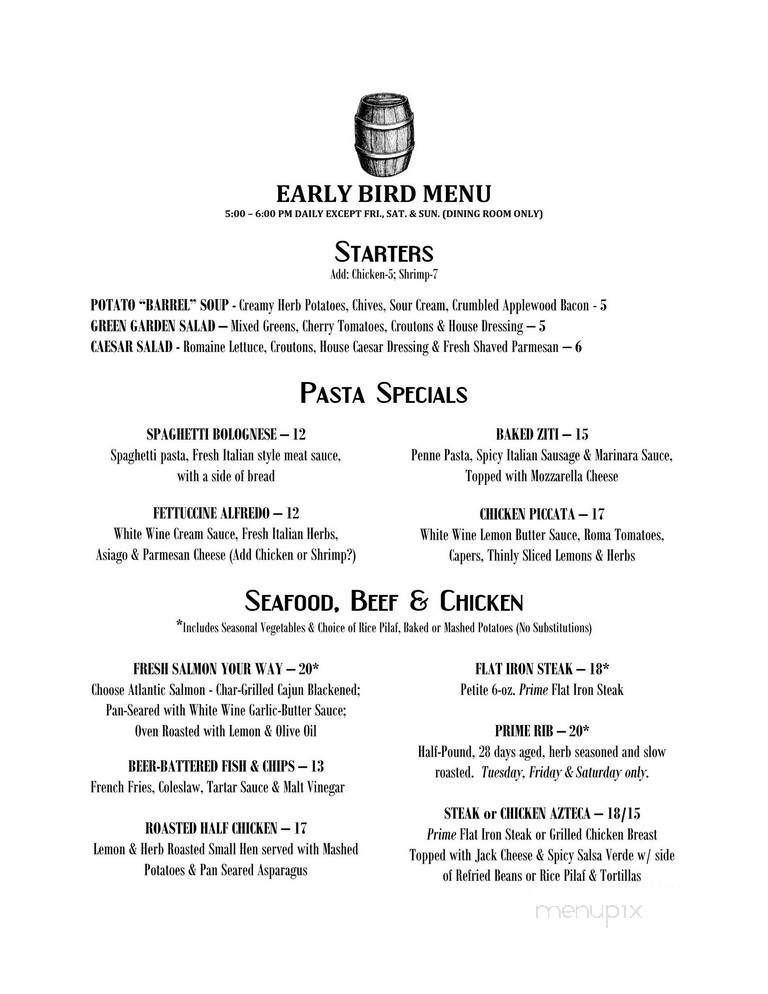 The Toasted Barrel - Corona, CA menu_pic