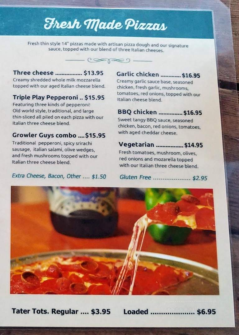 The Growler Guys - Seattle, WA menu_pic