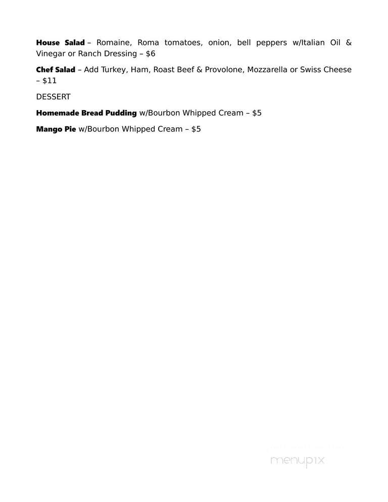 Alligator Alley Native Florida Tap Room - Oakland Park, FL menu_pic