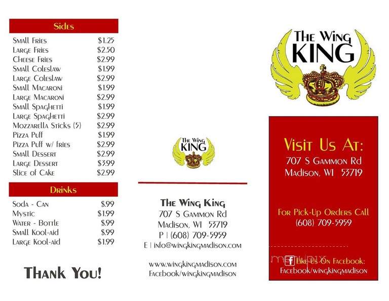 The Wing King - Madison, WI