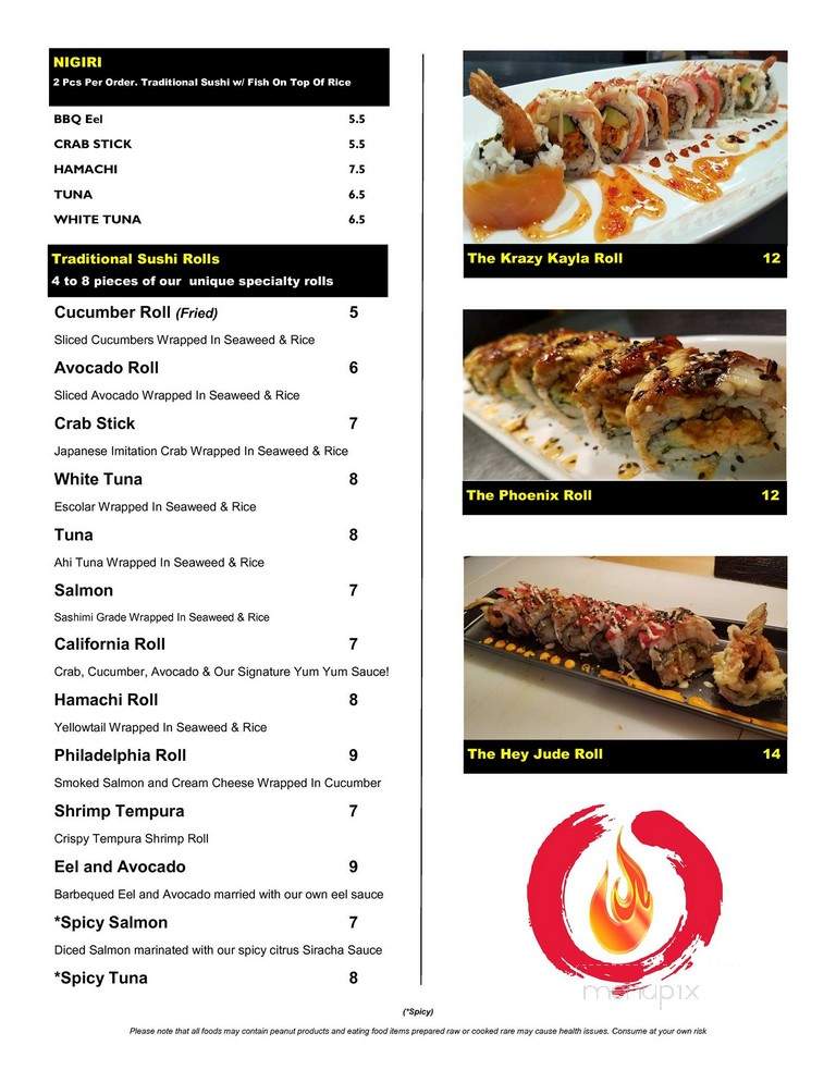 Exotic Grill - Springfield, MO menu_pic