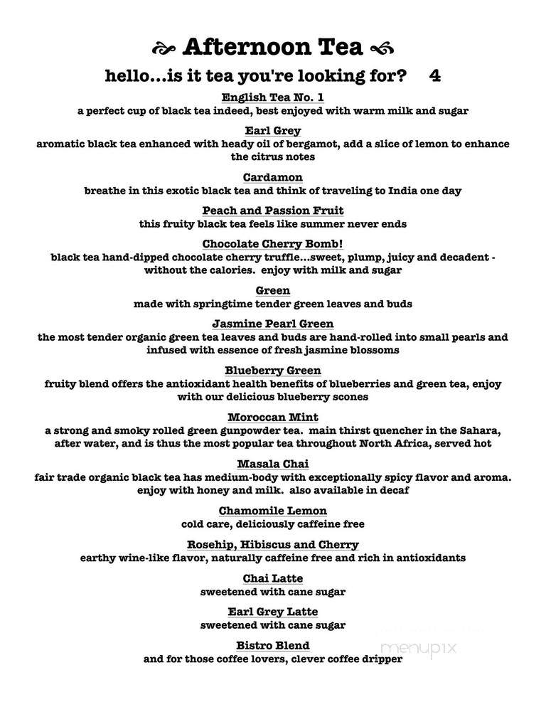Asterisk Supper Club - Westerville, OH menu_pic