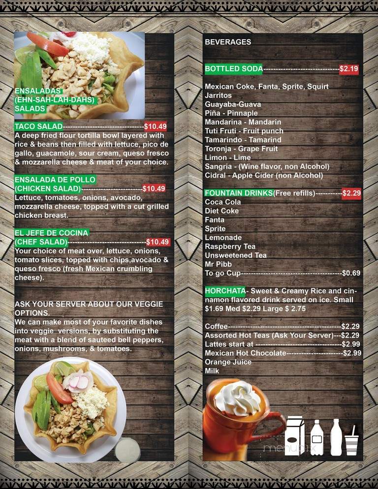 El Mexican - Hastings, MN menu_pic