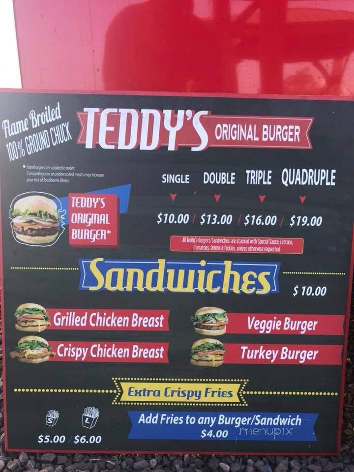 Teddy's Bigger Burgers Food Truck - Kahului, HI menu_pic