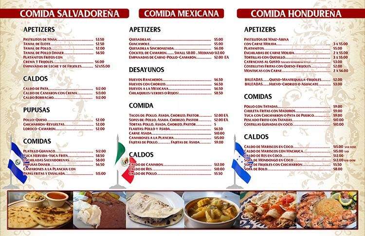 Cafe Izalco - Chicago, IL menu_pic