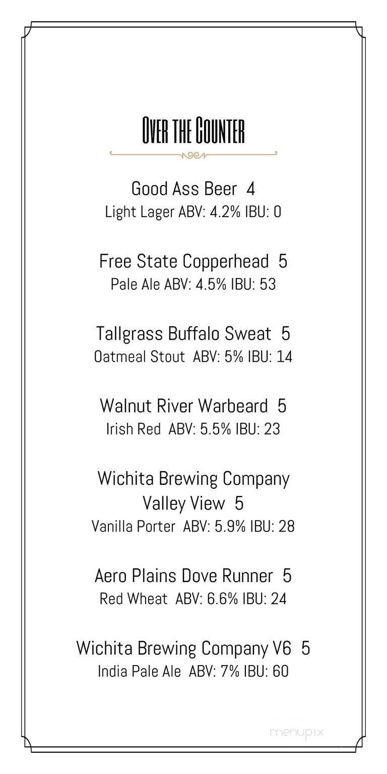 Dockum - Wichita, KS menu_pic
