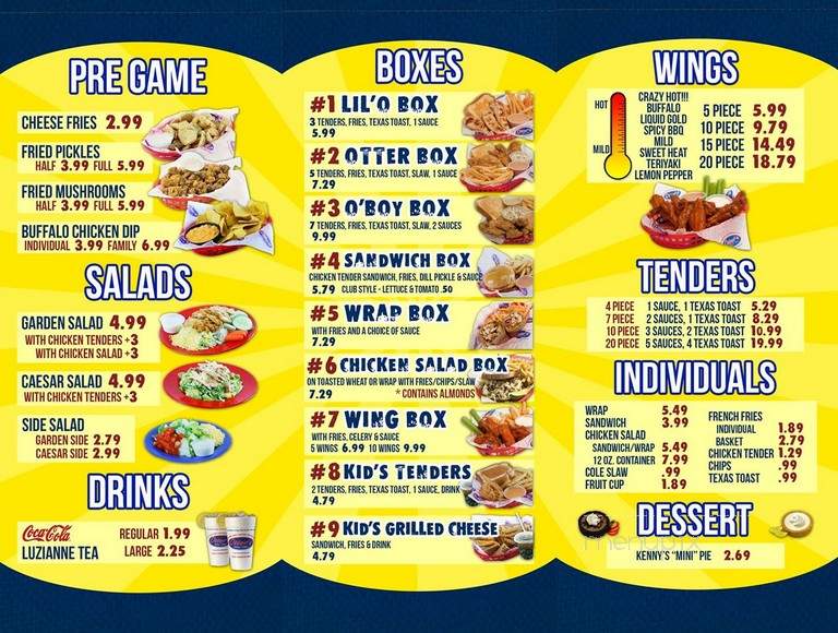 Otter's Chicken - Atlanta, GA menu_pic