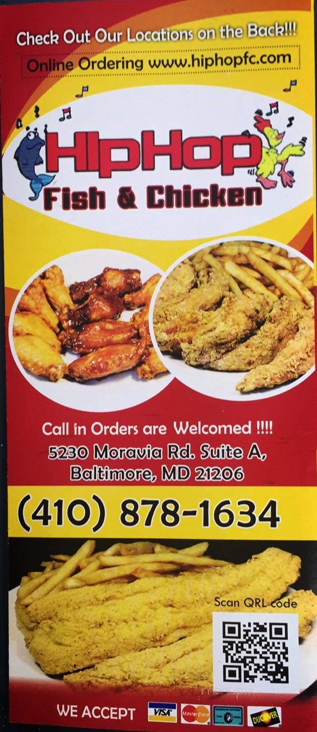 Hip Hop Fish & Chicken - Baltimore, MD menu_pic