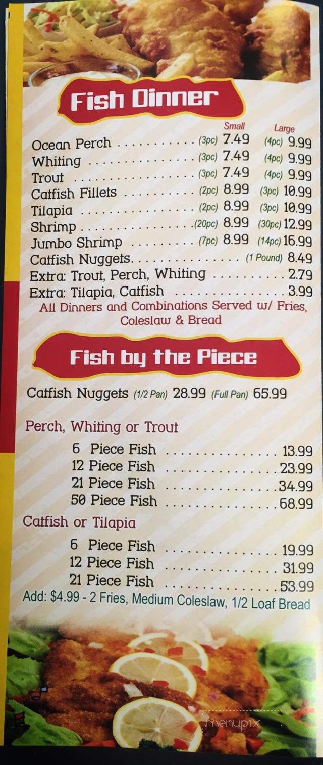Hip Hop Fish & Chicken - Baltimore, MD menu_pic