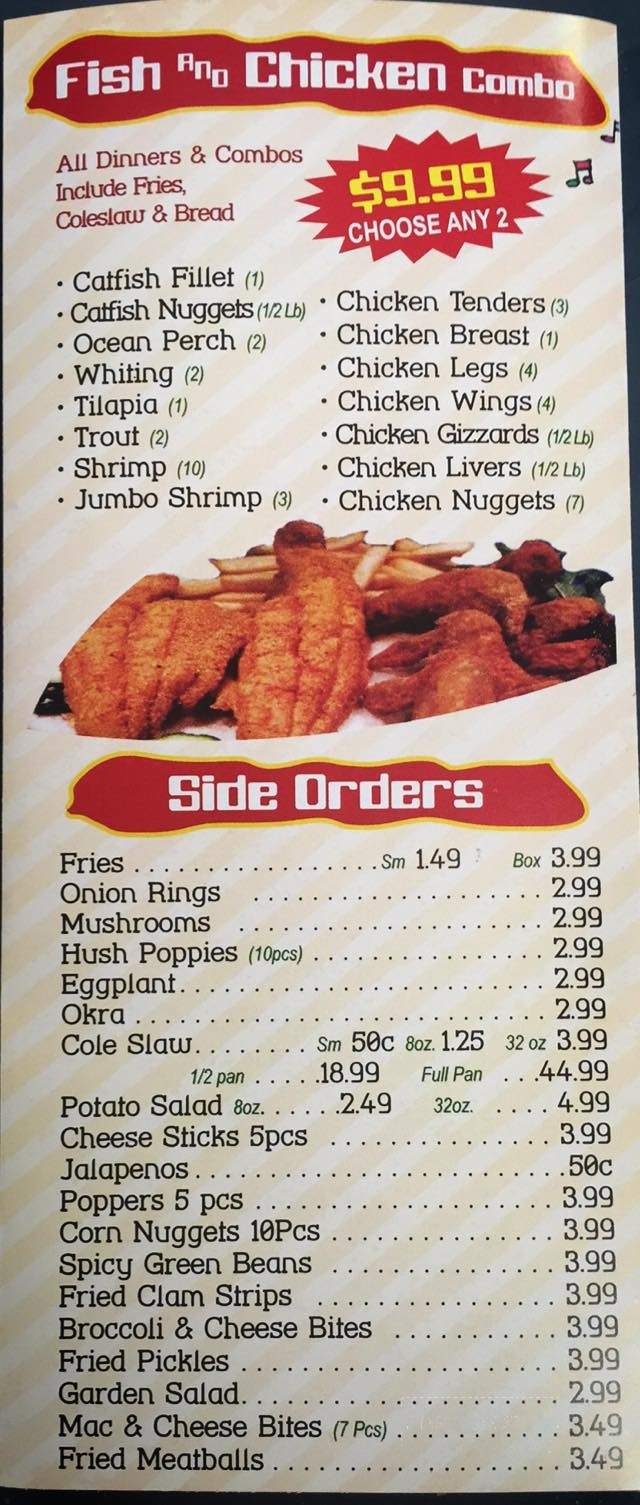 Hip Hop Fish & Chicken - Baltimore, MD menu_pic