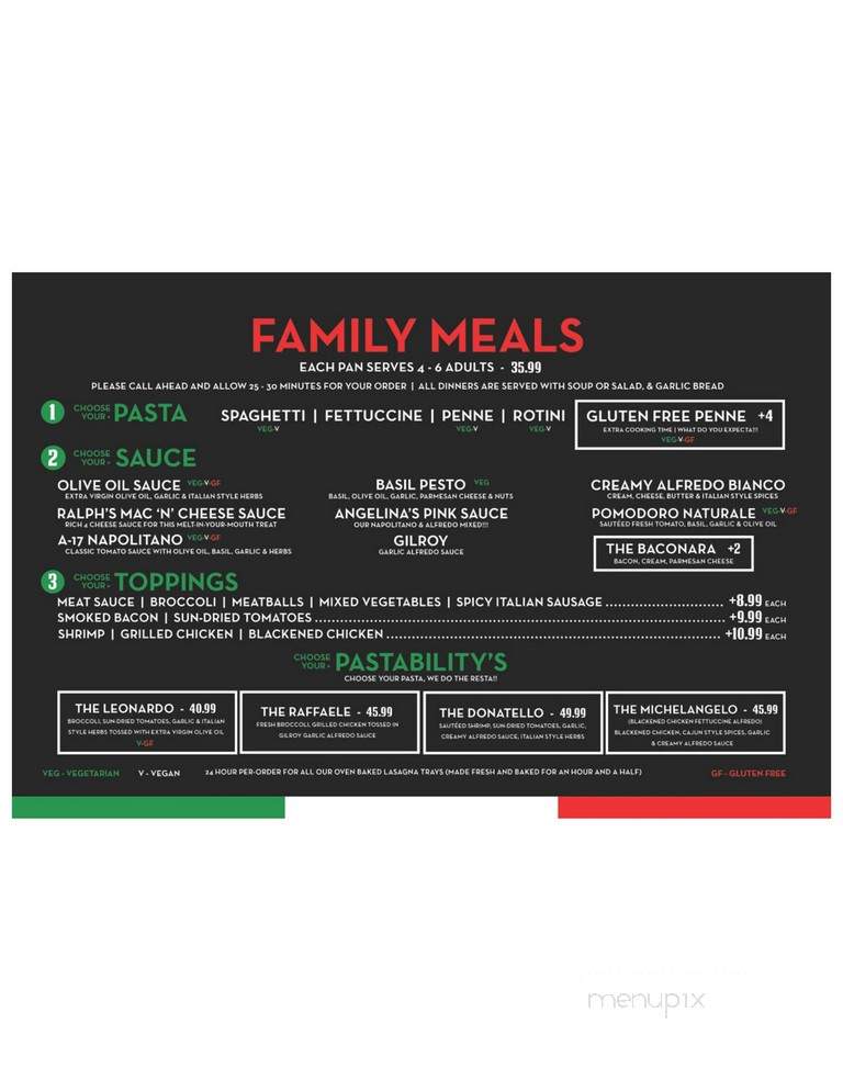 Pastability's - Salinas, CA menu_pic