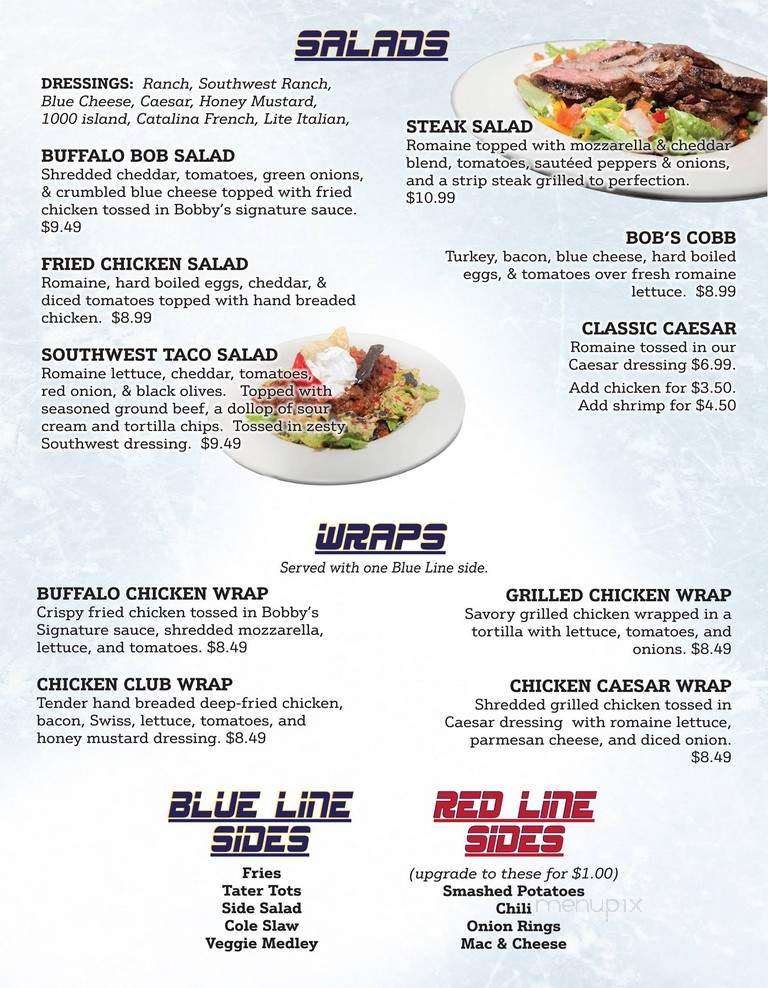 Bobby's Place - St. Louis, MO menu_pic
