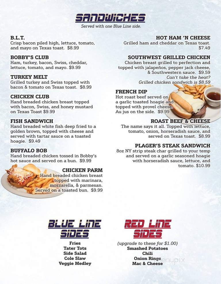 Bobby's Place - St. Louis, MO menu_pic