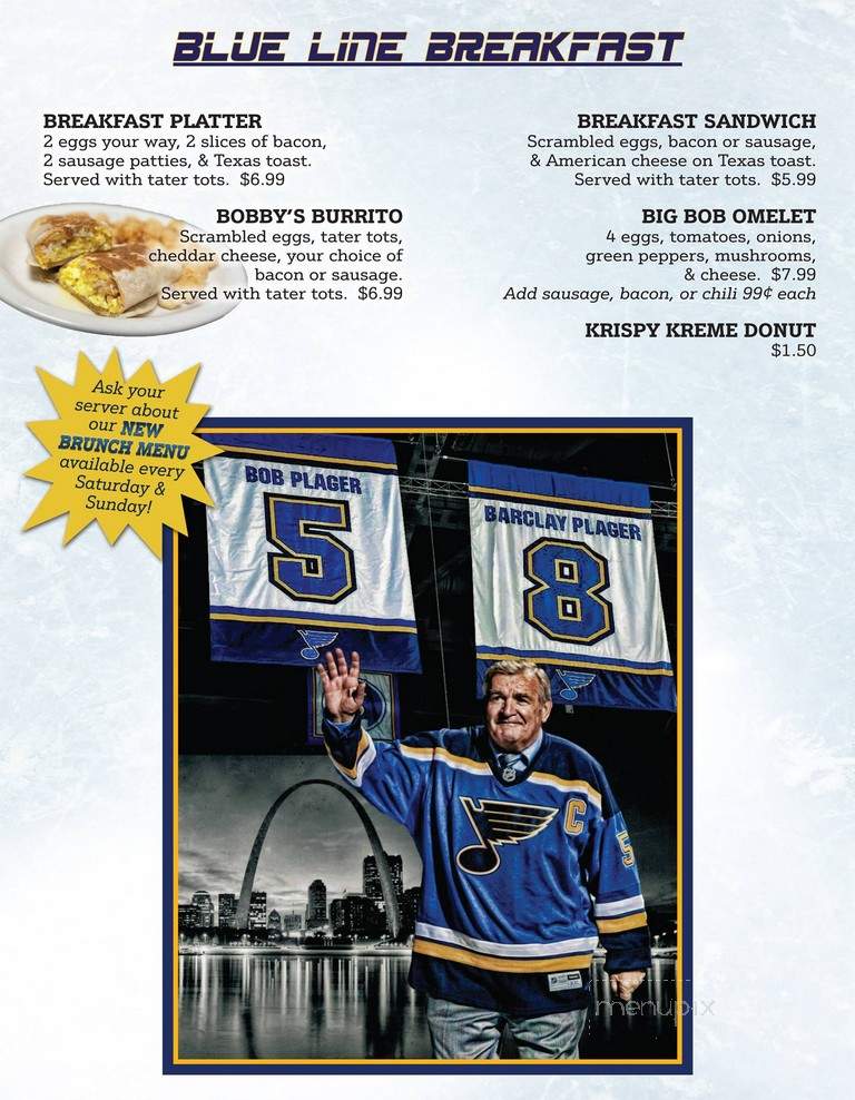 Bobby's Place - St. Louis, MO menu_pic