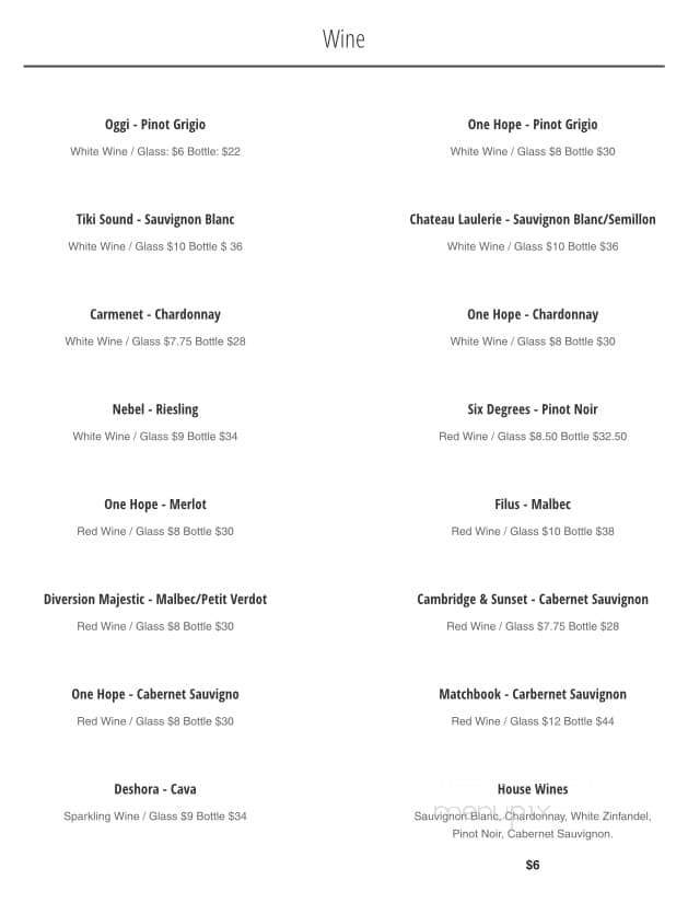 Circa STL - Des Peres, MO menu_pic