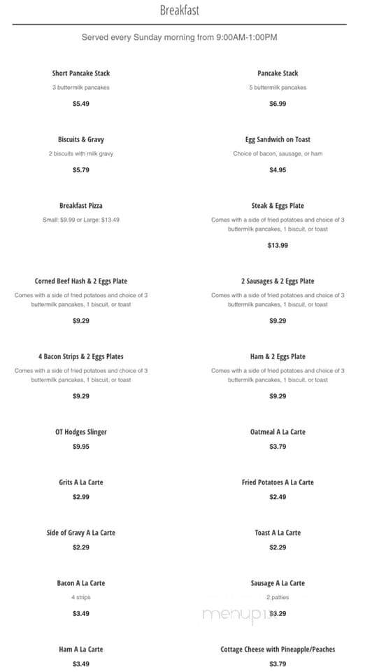 Circa STL - Des Peres, MO menu_pic
