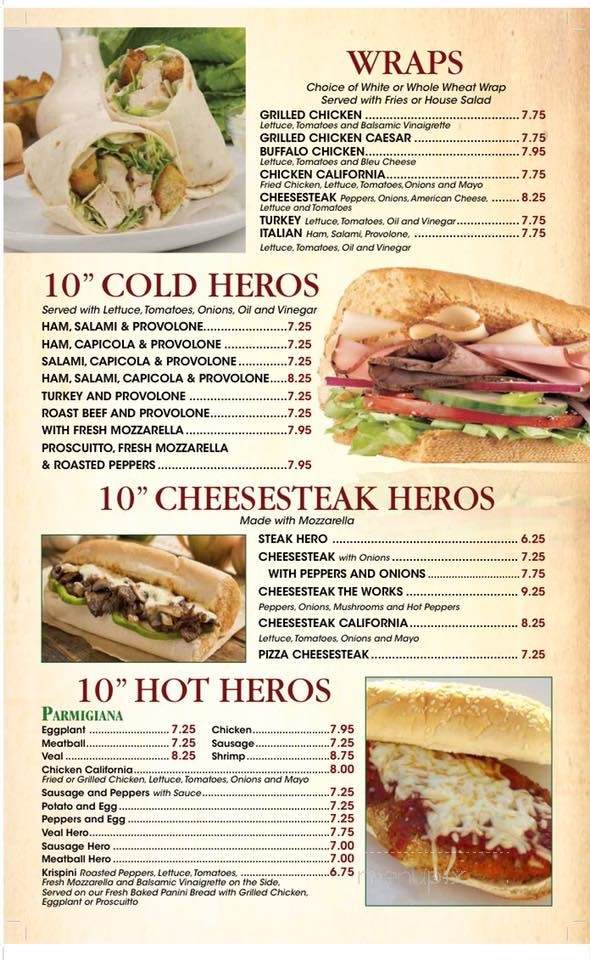 Belleville Pizza - Belleville, NJ menu_pic