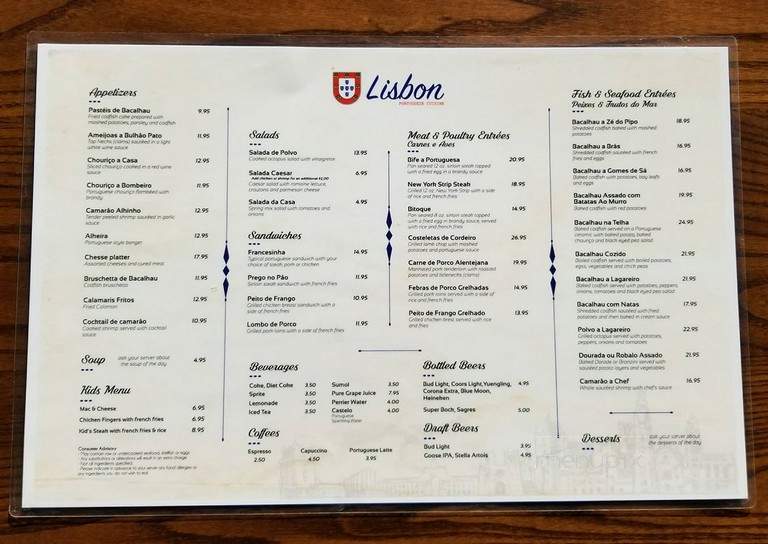 Lisbon Portuguese - Orlando, FL