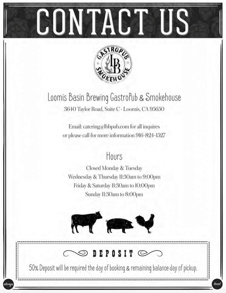 LBB Gastropub & Smokehouse - Loomis, CA