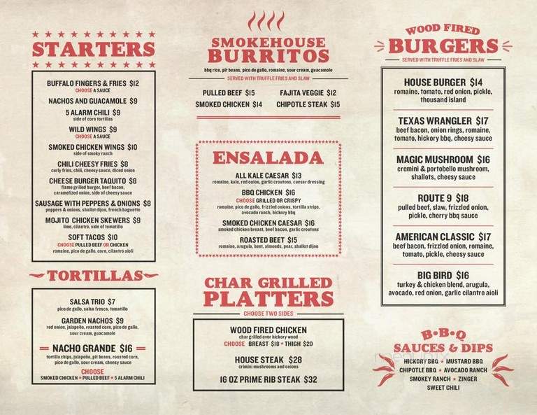 Carlos & Gabby's - Miami Beach, FL menu_pic