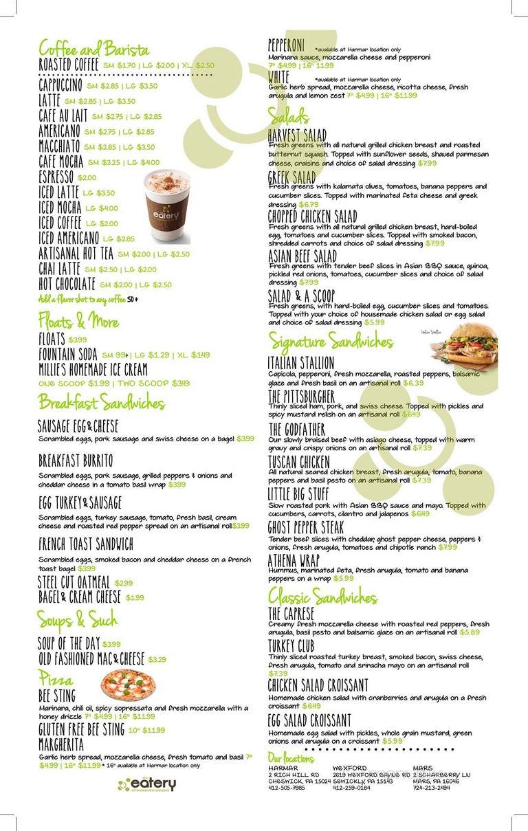 American Natural - Cheswick, PA menu_pic