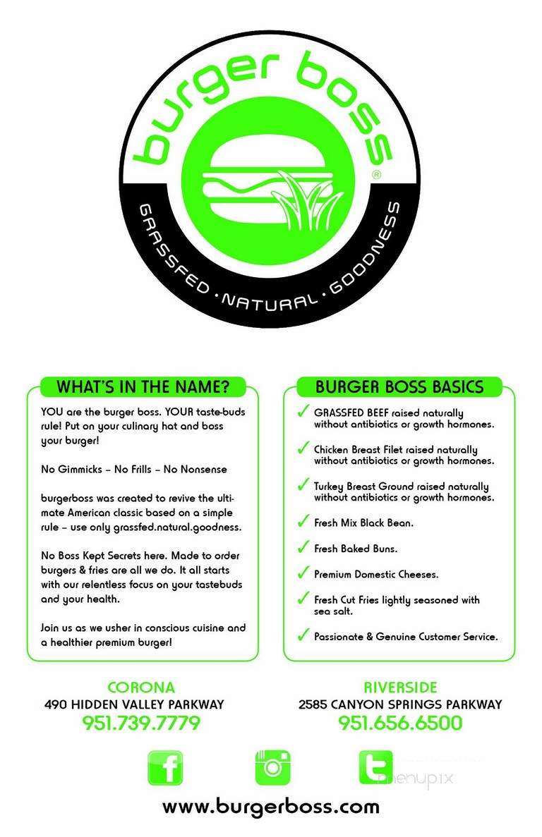 Burger Boss - Mission Viejo, CA menu_pic