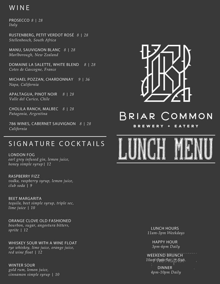 Briar Common Brewery + Eatery - Denver, CO