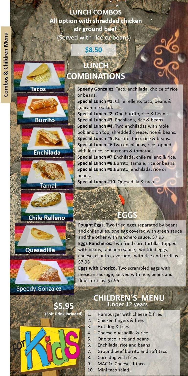 Amigos Authentic Family Restaurant - Richmond, VA menu_pic