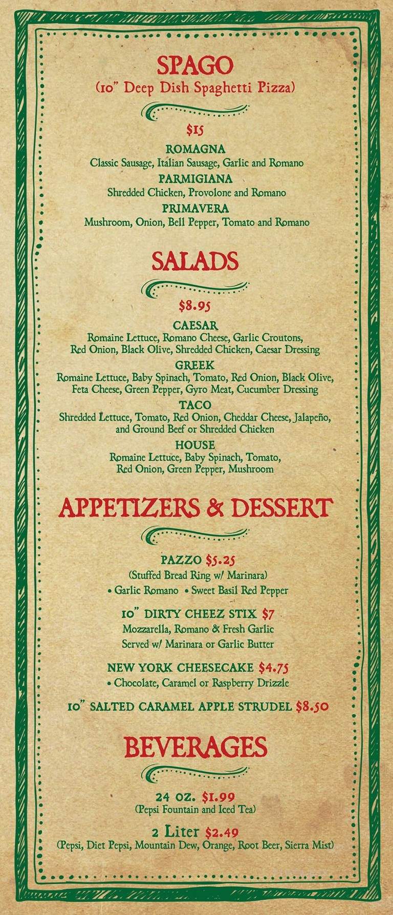 Johnny's Pizza and Slices - Davenport, IA menu_pic