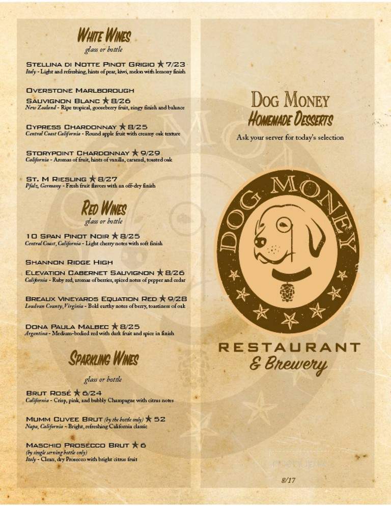 Dog Money Restaurant & Brewery - Leesburg, VA