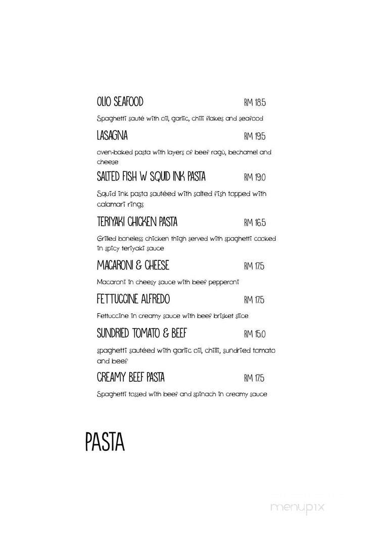 Red Card Cafe - San Diego, CA menu_pic