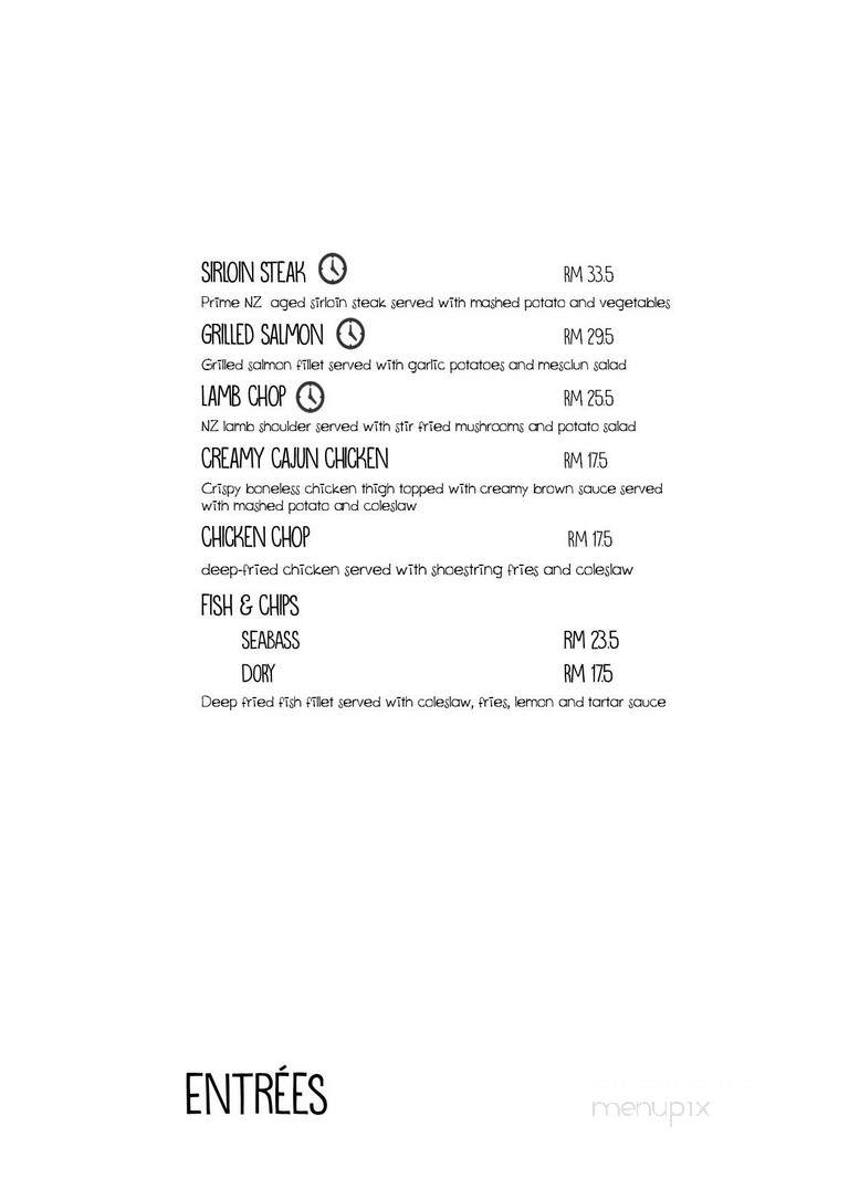 Red Card Cafe - San Diego, CA menu_pic