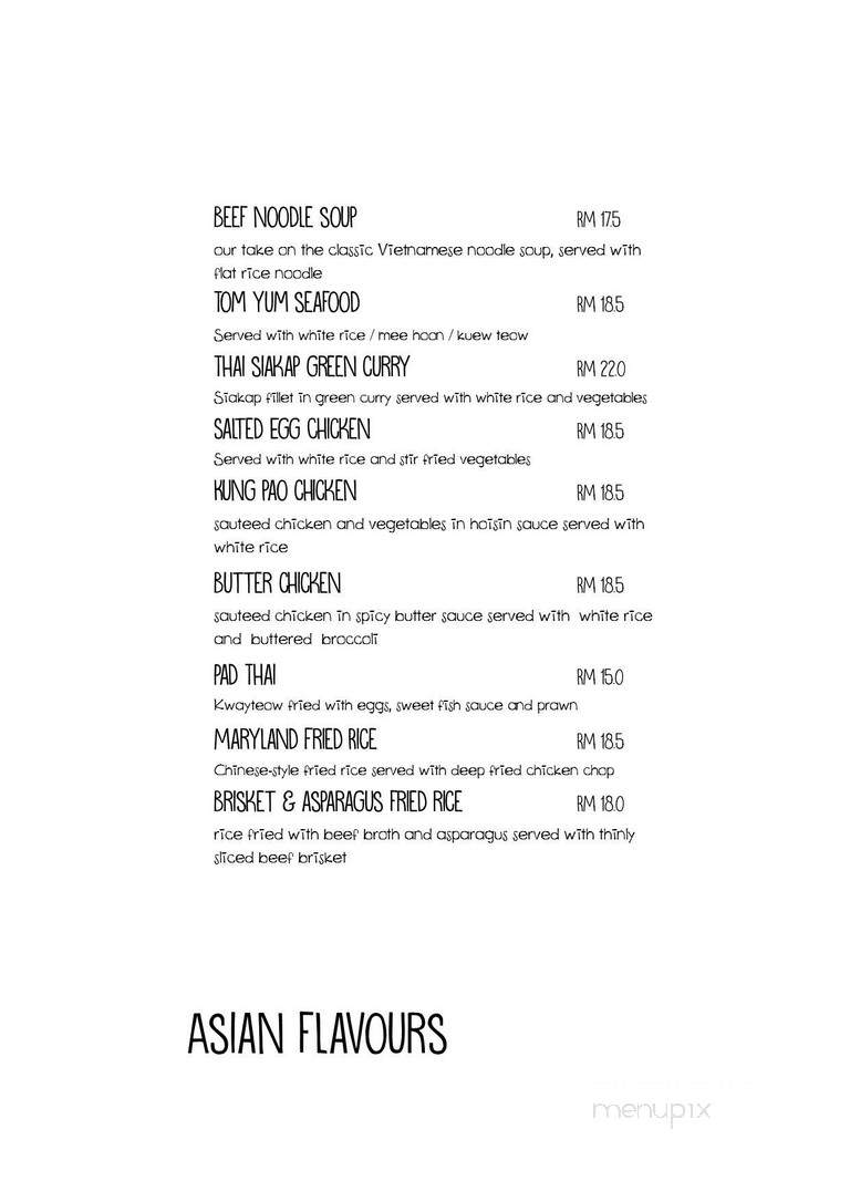 Red Card Cafe - San Diego, CA menu_pic