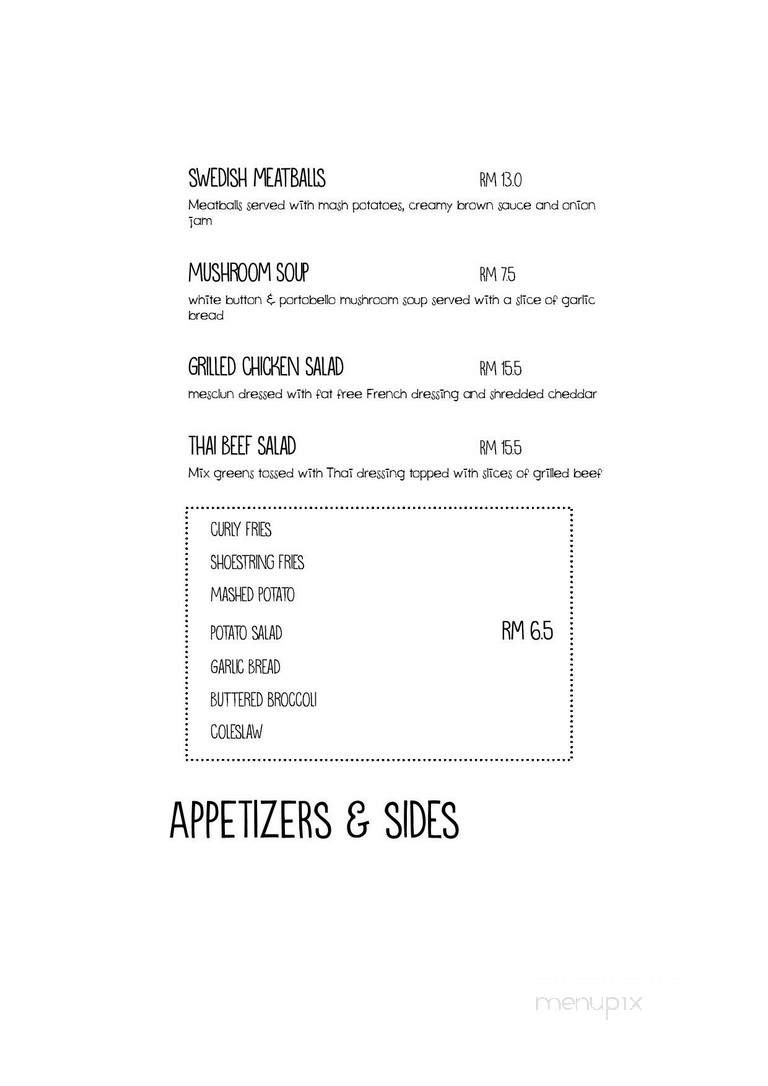 Red Card Cafe - San Diego, CA menu_pic