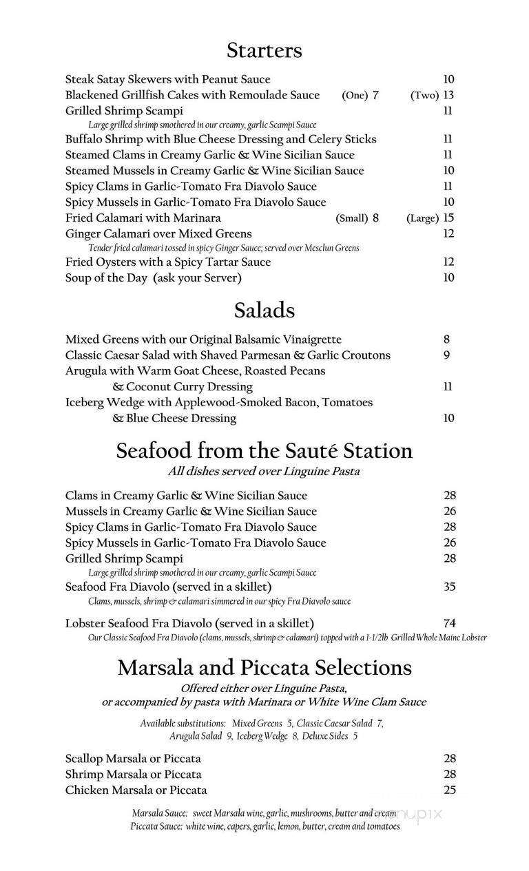 Grillfish - Lexington, KY menu_pic
