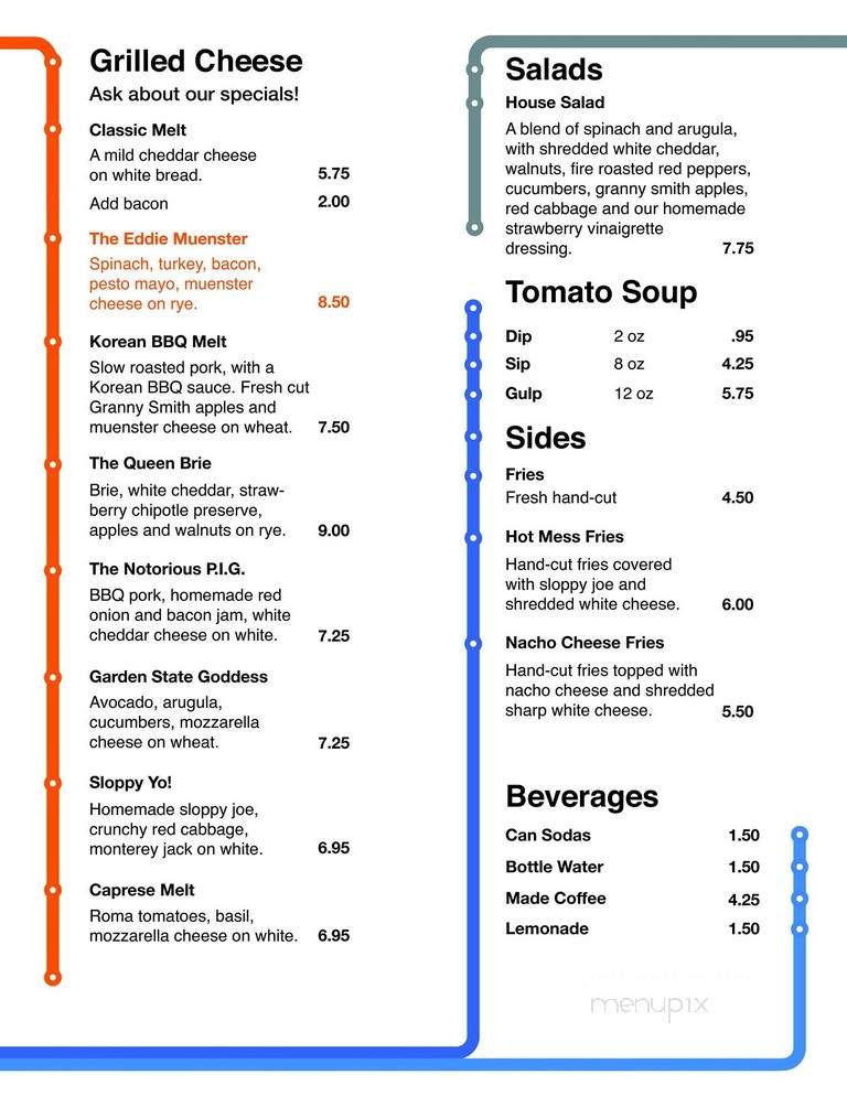 Central Melt - Saint Petersburg, FL menu_pic