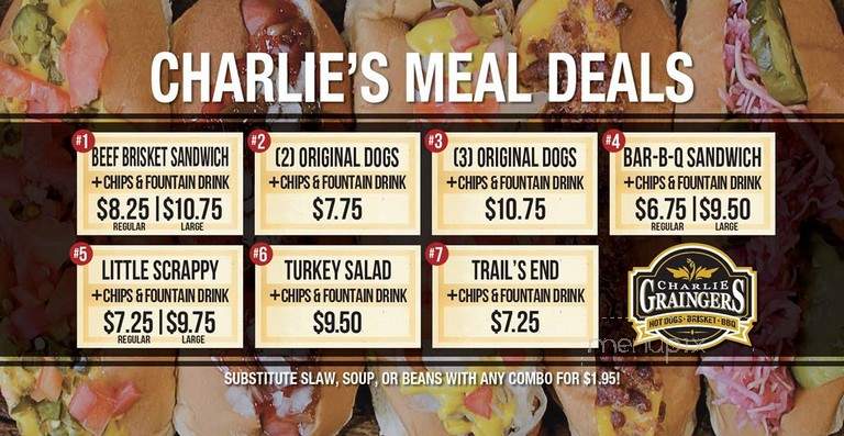 Charlie Graingers - Greer, SC menu_pic