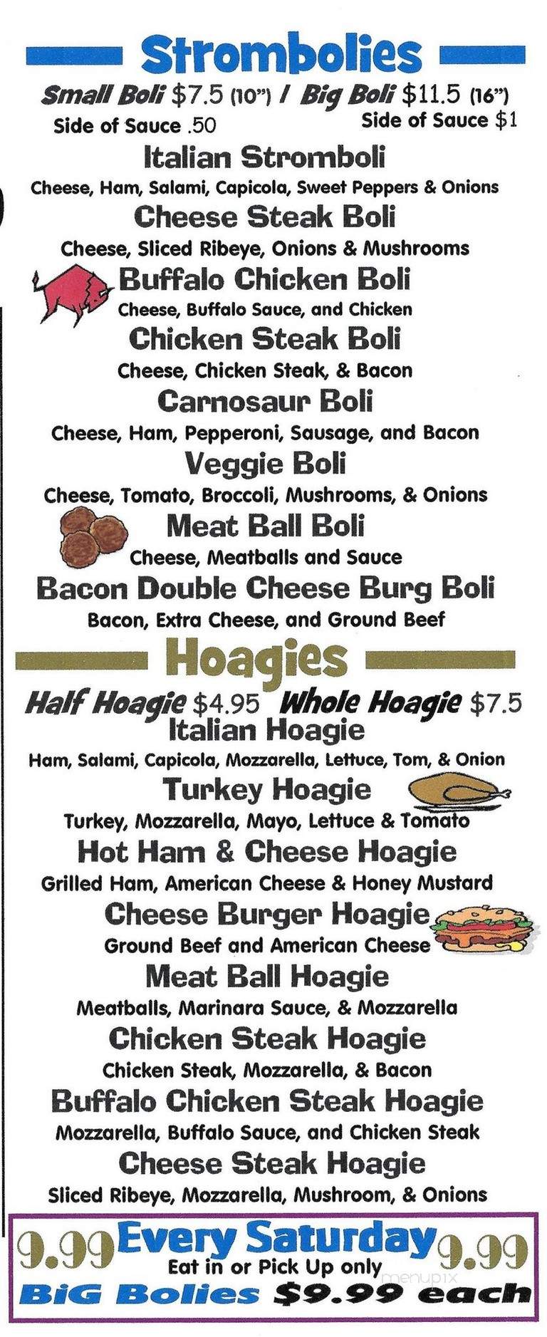 Whatinthe Sam Hill's Brick Oven Pizza - Wilkes-Barre, PA menu_pic