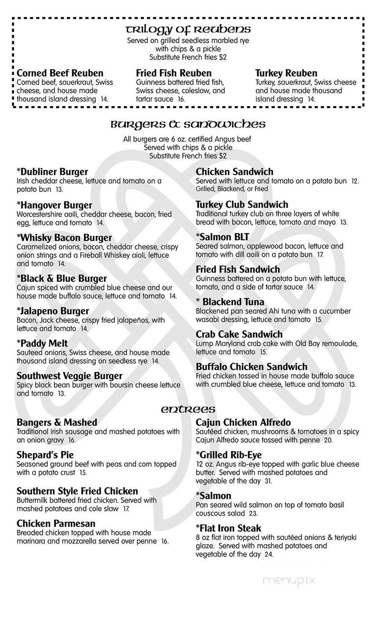 McAloon's - New Shoreham, RI menu_pic
