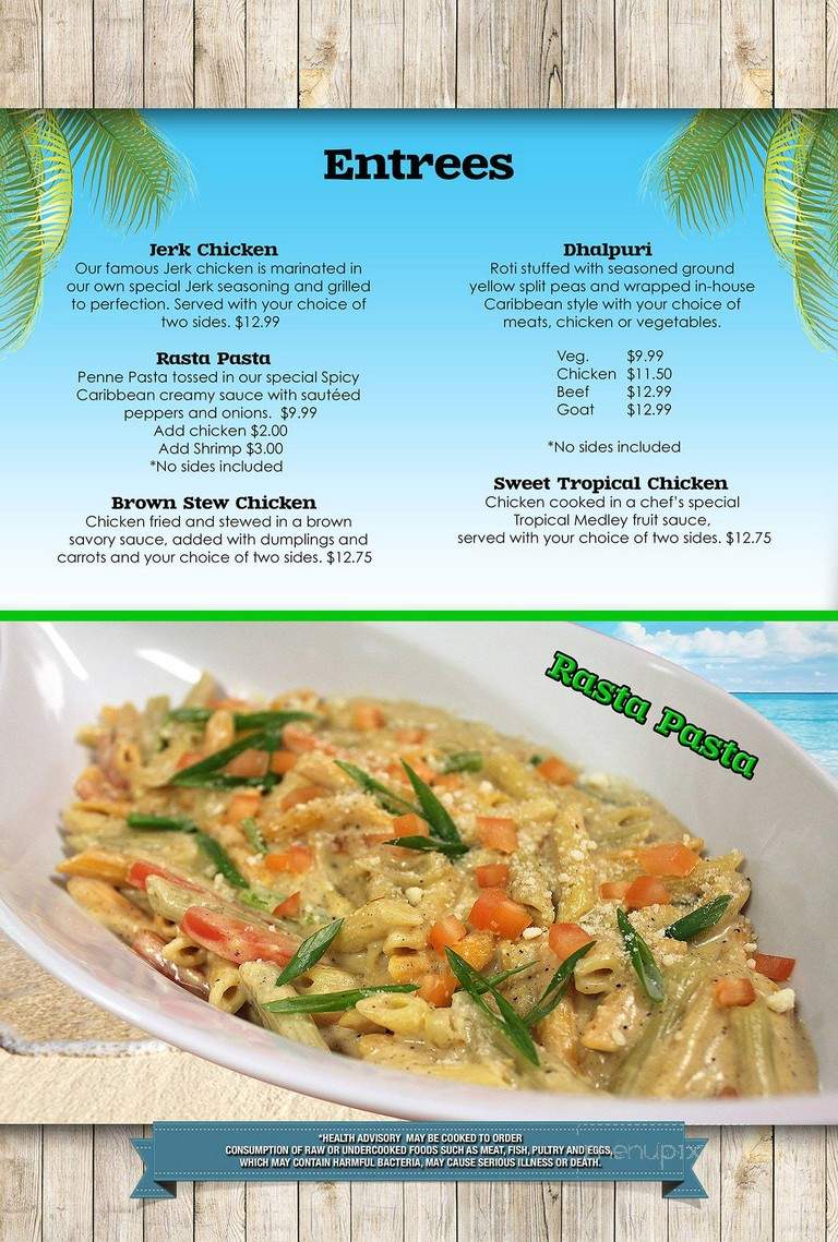 Carribean Fiesta - Duluth, GA menu_pic