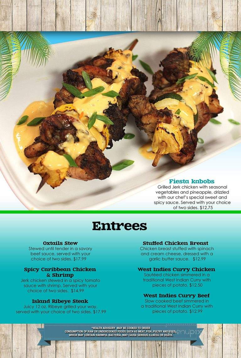Carribean Fiesta - Duluth, GA menu_pic