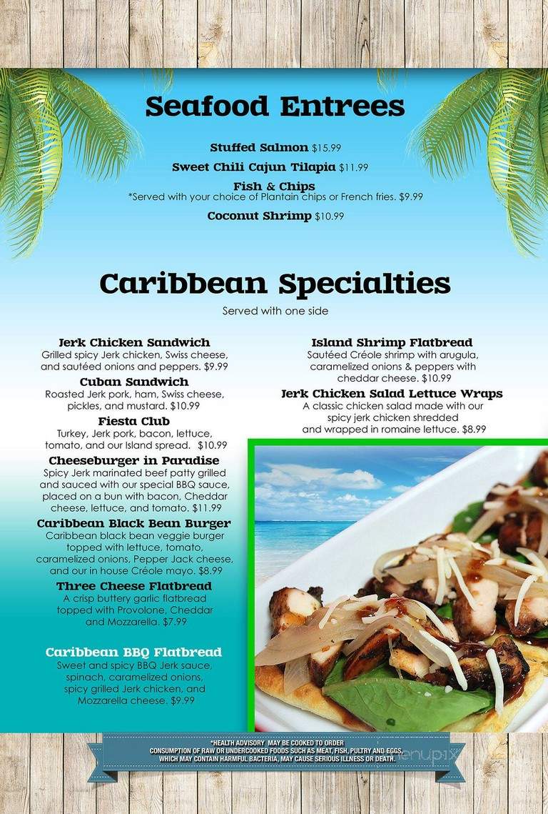 Carribean Fiesta - Duluth, GA menu_pic