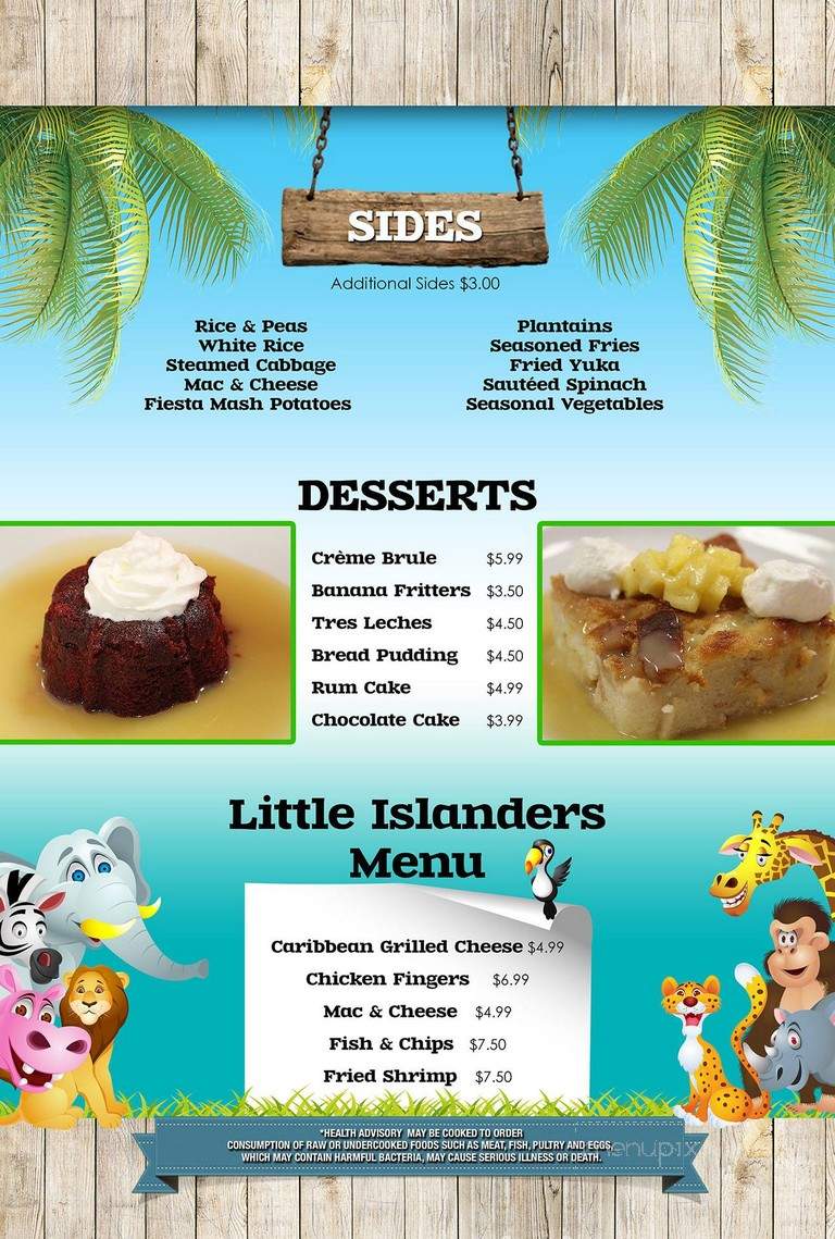Carribean Fiesta - Duluth, GA menu_pic