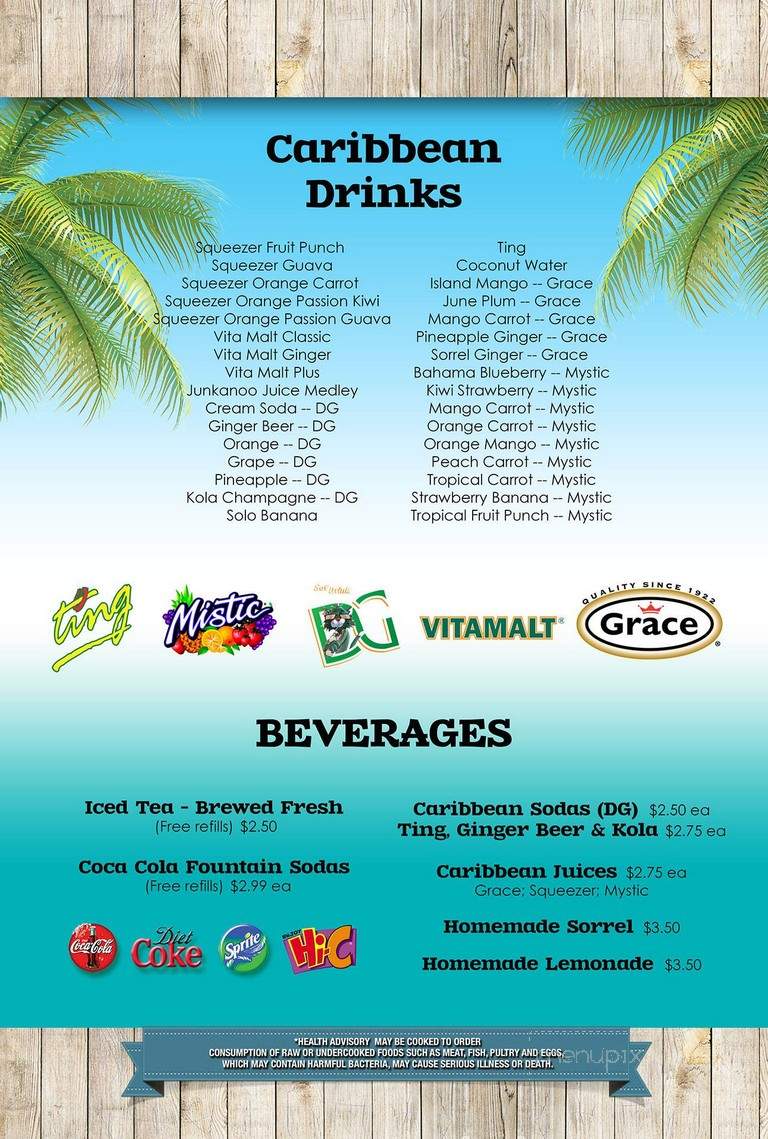 Carribean Fiesta - Duluth, GA menu_pic