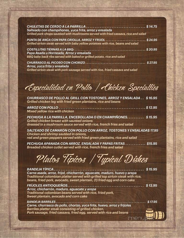 Barriles Restaurant and Sports Bar - Jackson Heights, NY