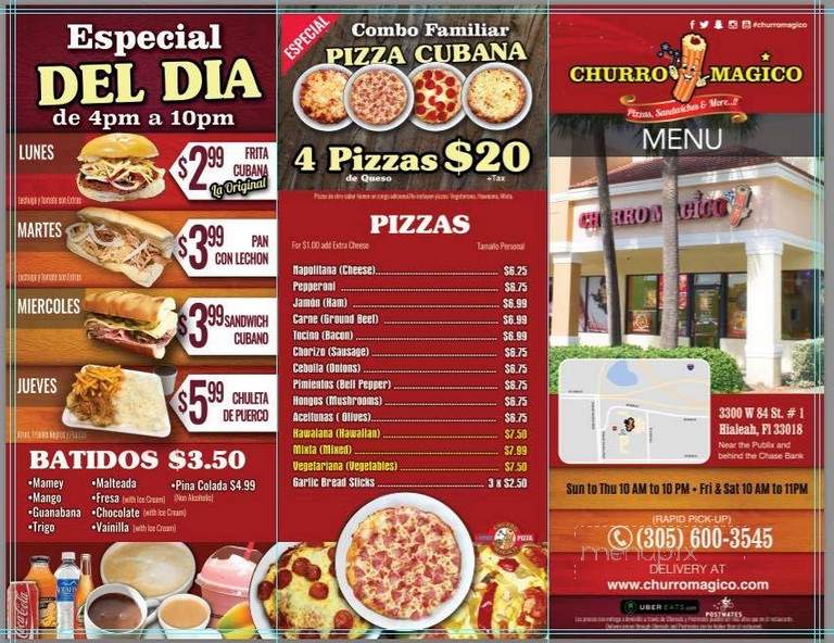 Churro Magico( Hialeah Gardens) - Hialeah, FL menu_pic