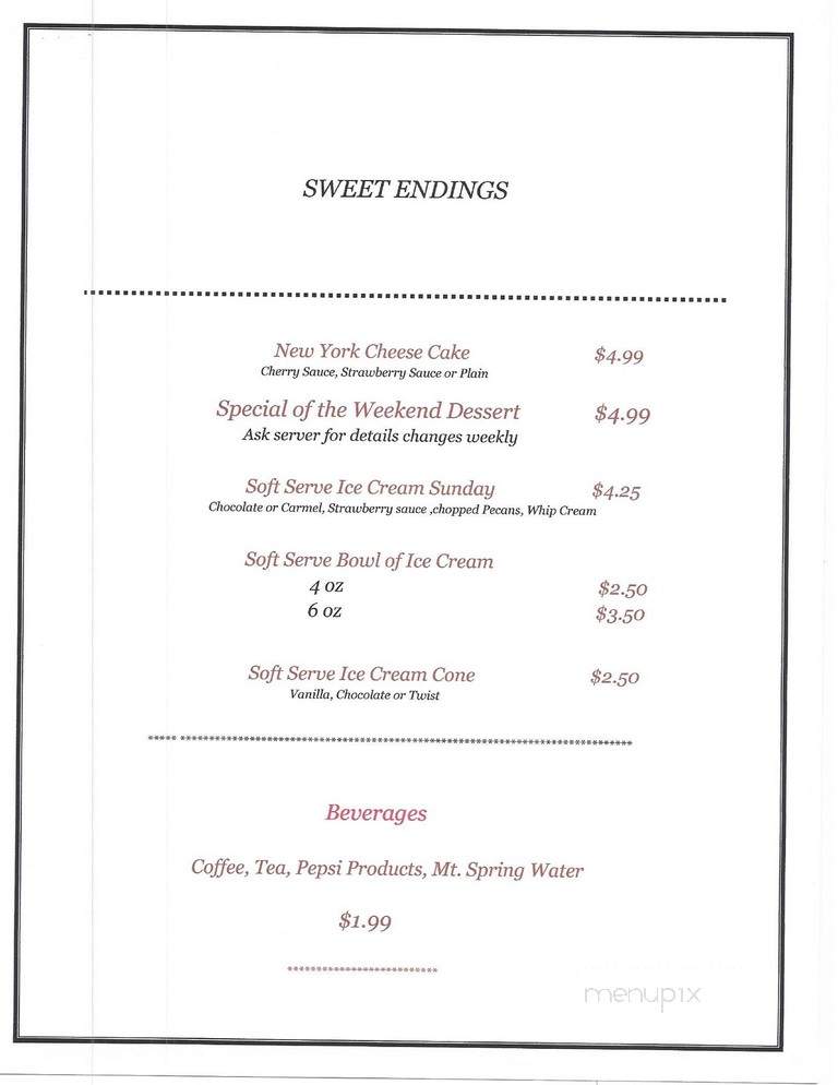 The Old Steam Engine BBQ - Butte Falls, OR menu_pic
