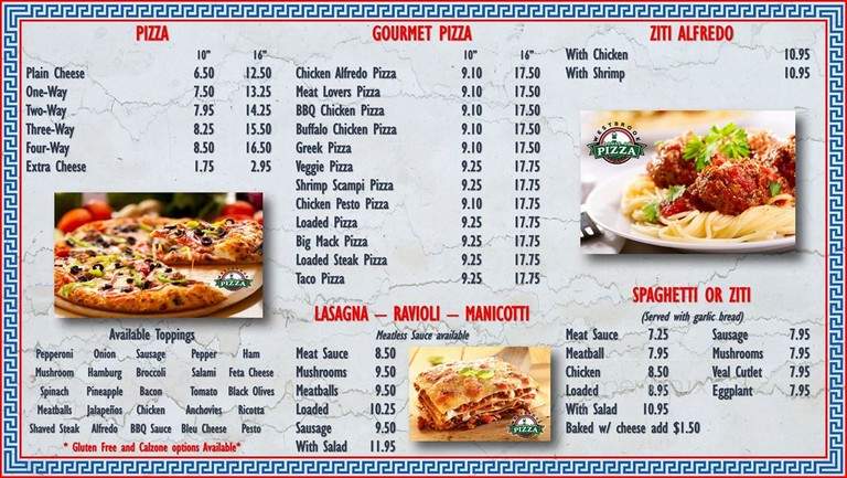 Westbrook House of Pizza - Westbrook, ME menu_pic